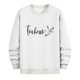 thumbnail image 4 of Ceisia Men's Regular-Fit Crew-Neck Heart-Letter Printed Casual Sweatshirt Gift, 4 of 8
