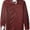 Burgundy Burst, variant on Azaro Uomo Men's Dress Shirt Casual Button Down Long Sleeve Fitted, Royal Paisley 3/4, S