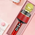 thumbnail image 7 of 2 in 1 Karaoke Wireless Microphone, Wireless Condenser Microphone Live Broadcast Karaoke Artifact Home Video Microphone Speaker Integrated with Sound Effect PA System for Adults and Kids, 7 of 7