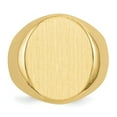 thumbnail image 4 of 14K Yellow Gold Men's Signet Ring Size 9, 4 of 6