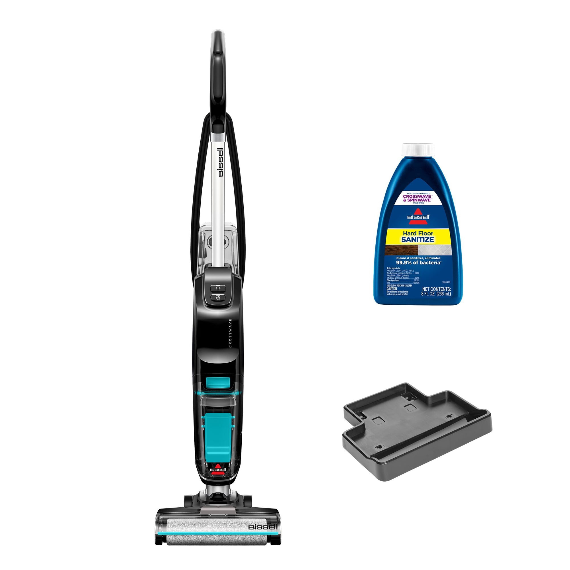 BISSELL CrossWave Hard Floor Expert, Corded, Multi-Surface Hard Floor Cleaner, Wet Dry Vacuum, for Tile, Sealed Wood Floors, and Laminate, Lightweight, Two Tank Technology, Self Cleaning Cycle, 3831