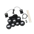 thumbnail image 2 of Batería enrollable, Accesorios de batería electrónica portátil, Regalos de instrumentos musicales, Batería electrónica multiusos, Batería compacta, 2 of 9