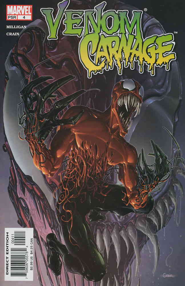 Venom Vs. Carnage #4 VF ; Marvel Comic Book
