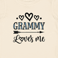 thumbnail image 4 of Inktastic My Grammy Loves Me Grandchild Girls Baby T-Shirt, 4 of 5