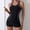 Black, variant on Women's 1 Piece Swimsuit Push Up Tummy Shaper Flat Beach Swimsuit Slimming Style Shorty Monokini Swimwear for Training, Surfing, Hot Springs, Pool Parties