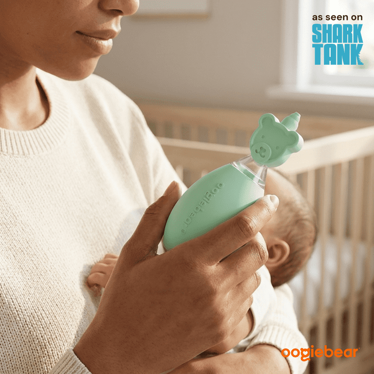 oogiebear Baby Nose Bulb Aspirator, Mint Green photo 2