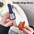 thumbnail image 4 of Correa de cuero genuino para Apple Watch 10, 9, 8, 7, 46 mm, 45 mm, 41 mm, pulsera Ultra2 de 49 mm, 6, 5, 4 SE, 44 mm, 42 mm y 40 mm, 4 of 5
