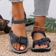 thumbnail image 4 of Dakaela Womens Hiking Sport Sandals Beach Vacation Camping Orthopedic Casual Walking Shoes with Adjustable Straps and Arch Support Size 7, 4 of 8