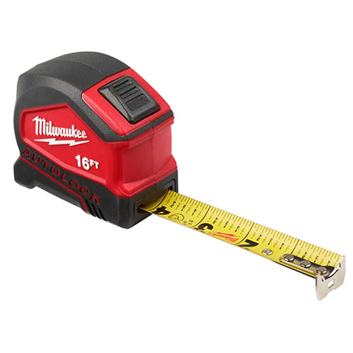 Milwaukee Tool 16ft Compact Auto-Lock Tape Measure