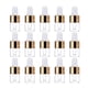 thumbnail image 1 of 25 frascos goteros de vidrio vacíos para aceites esenciales., 1 of 7