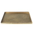 thumbnail image 1 of homeroots kitchen & dining 397852 Jumbo Gold Metal Rectangular Tray, 1 of 1