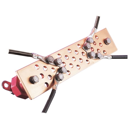 CommScope - UGBKIT-0412-T - Tinned Copper Ground Buss Bar, 1/4 x 4 x 12