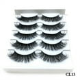 thumbnail image 3 of Volume Wispy Eyelashes Multipack Dramatic Pairs - 10 Pairs of 8D Eyelashes for Enhanced Eye Style, 3 of 6