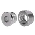 thumbnail image 1 of Tapón de cabeza hexagonal, tapón roscado, tuerca de soldadura, ajuste del sensor de oxígeno, tapón roscado multifuncional, 1 of 8