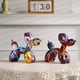 thumbnail image 4 of Figuras de perro de globo nórdico para interiores, accesorios de resina para perros, decoración de oficina en casa, cachorro de lujo, Graffiti, objetos de colección de arte, 4 of 4