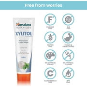 Himalaya Botanique Xylitol Toothpaste, Mint Flavor, Fluoride-Free Toothpaste, 4 oz
