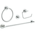 thumbnail image 2 of Grohe 40 823 Essentials Bathroom Package - Nickel, 2 of 2