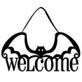 thumbnail image 4 of Halloween Pendaison Signe Non-Tissé Porte Effrayante Suspendu Prop Porte d'Entrée Décoration, 4 of 6
