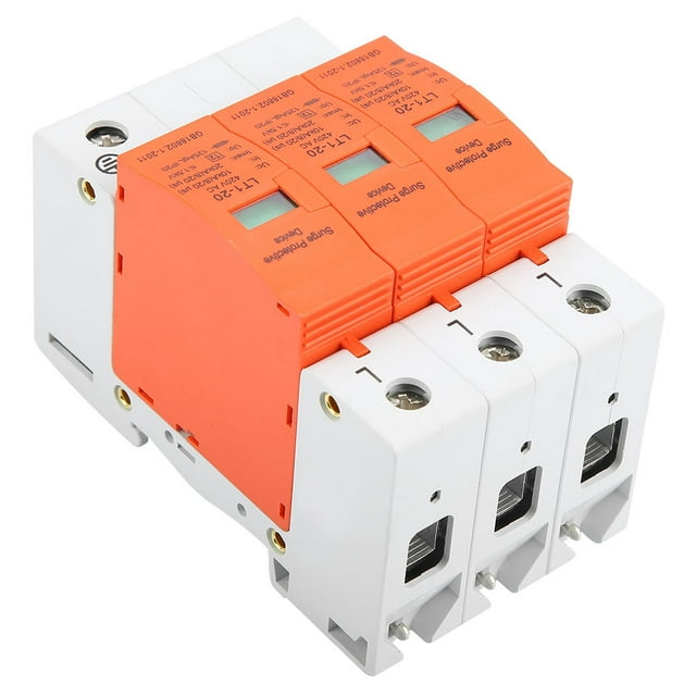Protector Contra Sobretensiones Doméstico A Prueba De Incendios ANGGREK Dispositivo Descargador Electrodomésticos Eléctricas