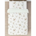 thumbnail image 3 of Sweet Jojo Designs Deer Floral Twin Bed Comforter Bedding Set, 3 of 6