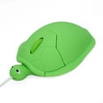 thumbnail image 1 of Amdohai Turtle Shape Wired Mouse Cute Mini Laptop Mouse 1600 DPI Optical Sensor/3 Buttons/Ergonomic, 1 of 7