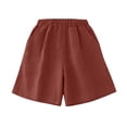 thumbnail image 4 of Certgust Running Shorts for Women Shorts for Women High Waisted Wide Leg with Pocket Oversized Loose Fit Womens Shorts, 4 of 4