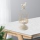 thumbnail image 5 of Candelabro de lámpara de té de jaula de pájaros Blanco Macarena candelabro jaula de pájaros 14x31.5cm, 5 of 8