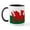 White/Black Inside, variant on CafePress - Welsh Dragon Mug - 11 oz Ceramic Mug - Novelty Coffee Tea Cup