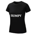 thumbnail image 6 of Grumpy Women’s Cotton Short Sleeve T-Shirt HD Graphic Print Casual Crew Neck Tee L, 6 of 7