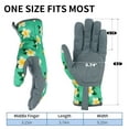 thumbnail image 5 of Womens Gardening Weeding Working Gloves, Leather Garden Glove for Women Thorn Proof No Stab for Digging, Planting,Pruning, 5 of 7