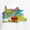 thumbnail image 3 of CafePress - San Francisco Travel Poster Sweatshirt - Pullover Hoodie, Hooded Sweatshirt, 3 of 4