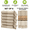 BEIGE, variant on Mykonos 6-Pack Turkish Cotton Hand Towels – Mint Boho, 40x20 in, Soft Absorbent Decorative Bathroom Towel Set