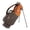 Cabin / Umber / Wheat, variant on Sun Mountain Golf Mid-Stripe Single Strap Stand Bag Loden/Moss/Inferno
