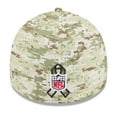 thumbnail image 4 of Men's New Era  Camo San Francisco 49ers 2025 Salute to Service 39THIRTY Flex Hat, 4 of 5