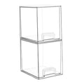thumbnail image 3 of Caja de almacenamiento de cosméticos multiusos con tapa, organizador apilable de artículos diversos, caja de almacenamiento de mesa para tocador, 189 cm x 153 cm x 387 cm, 3 of 8