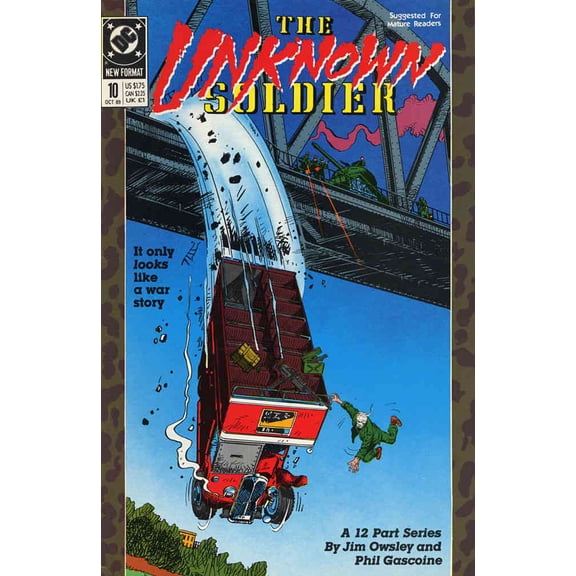 Unknown Soldier, The (Mini-Series) #10 VF ; DC Comic Book