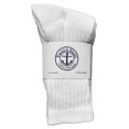thumbnail image 2 of 60 Pairs Of Yacht & Smith Wholesale Kids Crew Socks, Childrens Cotton Casual Crew Socks Size 4-6 (White), 2 of 2