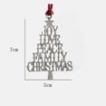 thumbnail image 2 of Colgante para árbol de Navidad, adornos navideños de metal de peltre macizo, decoraciones, 2 of 2
