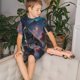 thumbnail image 4 of Balery Night Sky Wolf Conjunto de Pijama Infantil de Manga Corta con Estampado – Ropa de Dormir de Algodón Suave-Medium, 4 of 6