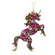 thumbnail image 1 of Adornos de caballos para el árbol de Navidad Adorno colgante de caballo de acrílico 2D con brillantes Regalo para mujeres, niñas y amantes de los caballos, 1 of 7