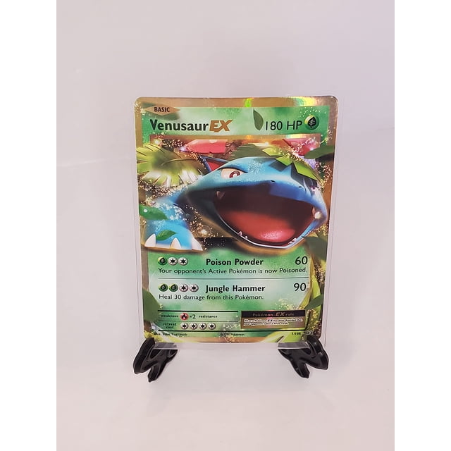 Carta coleccionable Pokémon Venusaur-EX XY Evolutions Holo Rare
