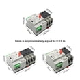 thumbnail image 2 of Methold Interruptor de transferencia eléctrica ATS de carril Din, alimentación a generador, accesorios electrónicos de piezas pequeñas Adaptadores de corriente 3P 110V, 2 of 6