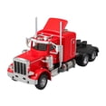 thumbnail image 5 of LeeQinersw 1/32 Semi Heavy Truck Model Transport Car Model for Kids Girls Birthday Gift red, 5 of 9