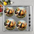 thumbnail image 7 of Gas Stove Burner Cover,White Electric Stove Top Protector,Easy to Clean,The Lively Charm Of Poultry In A Rural Landscape, 7 of 7