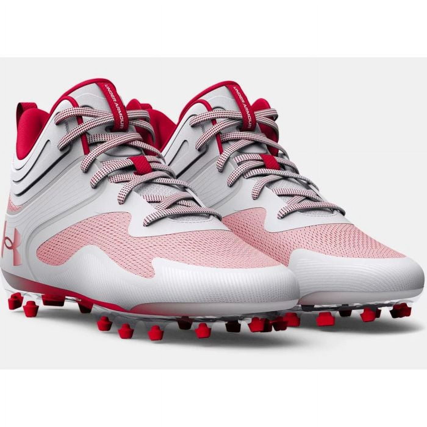 Lacrosse Cleats Under Armour Command MC Mid Red White UA Men\'s 11‎ 3025639-101 Under Armour Men main image 3