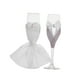 thumbnail image 5 of Copas de champán para boda, copas de champán para boda, portátiles, modernas, favores de fiesta, creativas y románticas, gafas MR , 2 uds. Estilo A, 5 of 8
