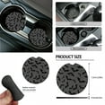 thumbnail image 6 of Renewold Bat Spider Web Gray Car Seat Covers Full Set of 15, with Steering Wheel Rearview Mirror Cover Seatbelt Pad Trash Bin Mount Sunglasses Holder Cup Holder Key Chain Halloween Auto Accessories, 6 of 7