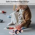 thumbnail image 4 of Vehículos de construcción de ingeniería para niños, modelo de camión de juguete desmontable, juego de aprendizaje temprano portátil, regalo para niños y niñas para rodillo de camino interior Vogacara FN000741-02B, 4 of 7