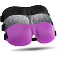 thumbnail image 1 of Chenchen Sleep Mask for Side Sleeper 3 Pack, Blackout 3D Eye Mask for Sleeping, Night Blindfold for Men Women, 1 of 1