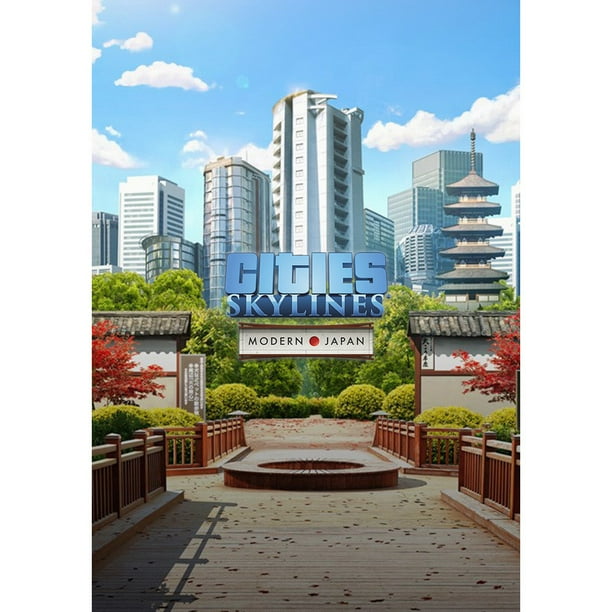Cities Skylines Content Creator Pack Modern Japan Paradox Interactive Pc Digital Download Walmart Com Walmart Com